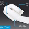 09 Cross-border Slow-Rebound Memory Foam Side-Sleeping Pillow, Contoured Pillow, Stretch Pillow for Home Use, Adult Pressure-Relief Neck Support Pillow