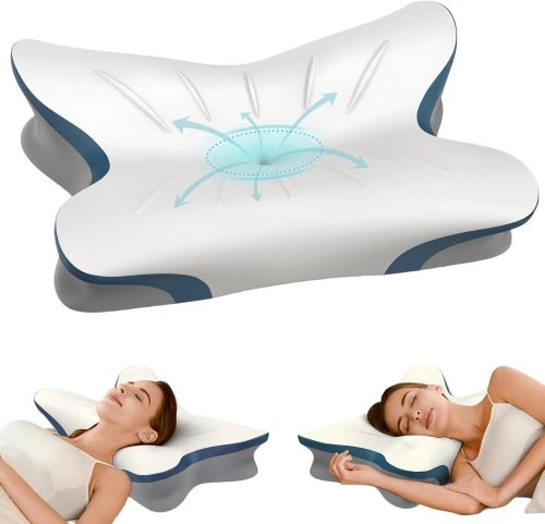 Adult Cervical Pillow (Cross-Border Exclusive): Slow-Rebound Memory Foam, Zero-Pressure Neck Support, Aids Sleep, Removable Cover, Same as Hotel Quality, Drop Shipping Available