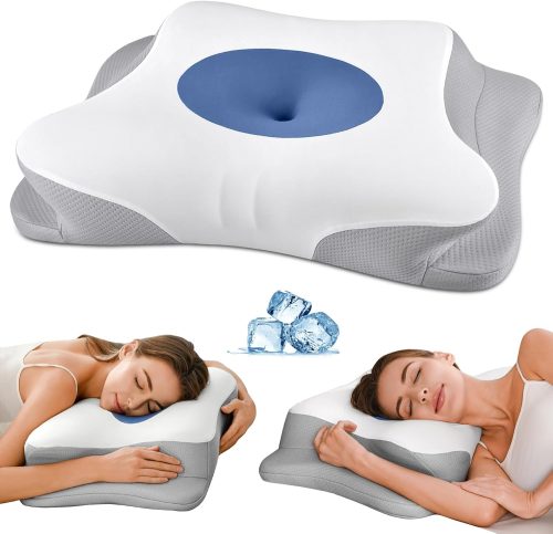 Factory Wholesale: High-Density Memory Foam Pillows, Slow-Rebound Neck Support Pillows, Ice-Silk Cooling & Breathable Pillow Inserts for Cross-Border Custom Orders