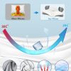 Memory Foam Neck Support Pillow: High-Density 50D Slow-Rebound Butterfly-Shaped Pillow—Cross-Border E-Commerce Bestseller, Hotel-Grade, Zero-Pressure, Breathable Pillow Core