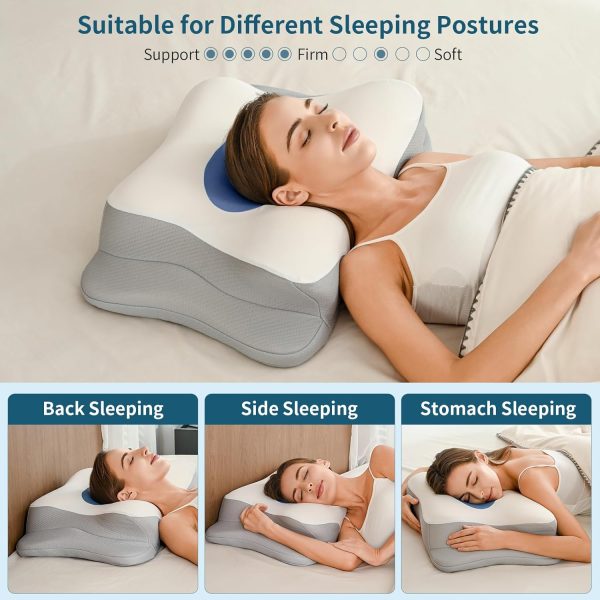 Factory Wholesale: High-Density Memory Foam Pillows, Slow-Rebound Neck Support Pillows, Ice-Silk Cooling & Breathable Pillow Inserts for Cross-Border Custom Orders