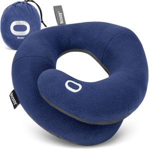 Wholesale Portable Airplane Window Side Headrest Pillow, Travel Sleep Head Support Cushion for Flight Train Trip