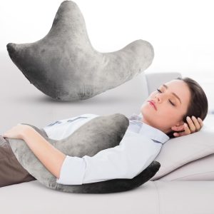 Memory Foam Cervical Pillow for Adults, Adjustable Orthopedic Pillow Insert, Breathable Sleep Pillowcase