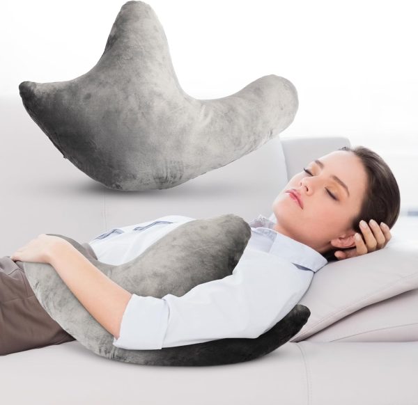 ·1 Shoulder Recovery Pillow for Rotator Cuff Injuries and Post-Surgery Recovery: Soft, Comfortable Shoulder Support Pillow for Side Sleepers