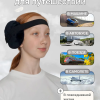 ·2 Memory Foam Travel Pillow That Doesn't Flatten: Long-Haul Flight Pillow, Sleeping Pillow, Backrest, Portable Pillow, Multifunctional Elbow Rest