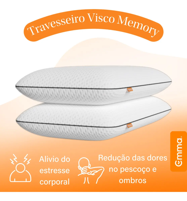 ·2 Memory Foam Cervical Pillow for Adults, Adjustable Orthopedic Pillow Insert, Breathable Sleep Pillowcase