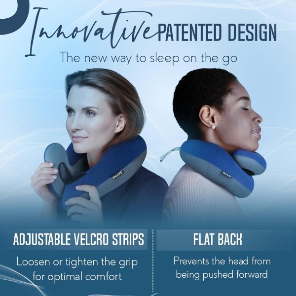 ·3 Portable Travel Pillow for Business Trips – Prevents Neck Strain on Planes and Trains; U-Shaped Neck Pillow for Support While Sleeping; Wholesale