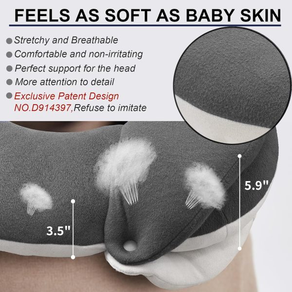 ·4 Memory Foam Slow-Rebound Neck Pillow: U-Shaped Pillow for Sleeping on Planes, Neck Support Pillow, Portable Travel Pillow (Wholesale)