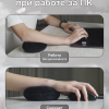 ·7 Memory Foam Travel Pillow That Doesn't Flatten: Long-Haul Flight Pillow, Sleeping Pillow, Backrest, Portable Pillow, Multifunctional Elbow Rest