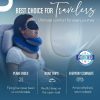 ·7 Portable Travel Pillow for Business Trips – Prevents Neck Strain on Planes and Trains; U-Shaped Neck Pillow for Support While Sleeping; Wholesale