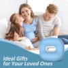 Memory Foam Hollow Leg Knee Pillow for Side Sleepers, Ergonomic Separation Leg Cushion Relieve Hip Pelvic Pain for Pregnancy
