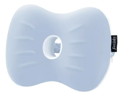 Leg & Knee Pillow for Side Sleepers - Smooth Spine Alignment Pillow (Purple+Grey)