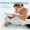 2 Wholesale Memory Foam Ergonomic Pillow: Designed Specifically for Side Sleepers to Provide Neck Support for Home Use