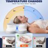Orthopedic Neck Pillow for Chronic Pain Relief - Ergonomic Shredded Foam Pillow for Sleeping, Curved Contour Side Sleeper Pillow for Spine Support, Cervical Bed Pillow for Back Stomach Sleepers