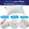 Ultimate Neck & Shoulder Relief Cervical Pillow for Sleeping, Multi-Layer Ergonomic Contour Pillow for Restful Sleep, Breathable Memory Foam Pillows for Men Women, Orthopedic Bed Pillow for Side, Back & Stomach Sleepers