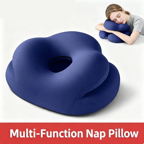 Nap Pillow, Pillow for Sleeping on Your Stomach, Specially Designed for Sleeping at Your Desk—The Ultimate Office Sleeping Tool, Lunch Break Pillow