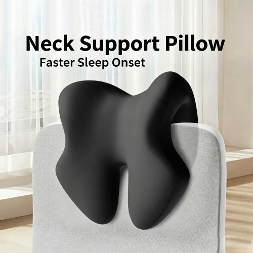 Nap Pillow, Office Chair Headrest, Office Cushion, Workstation Pillow, Perfect for Napping and Resting, Neck Support, Pillow for Sleeping on Your Back, Chair Accessory