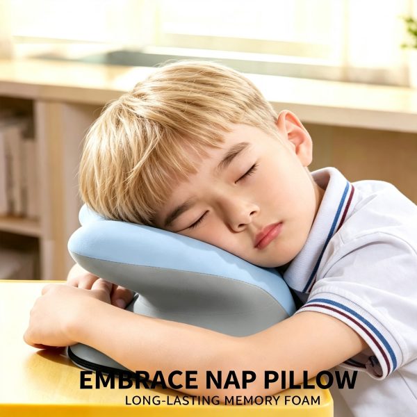 Children's Nap Pillow—Designed for Elementary and Middle School Students—Prone-Sleeping Pillow—The Perfect Tool for Napping at Your Classroom Desk—Prone Pillow—Cushion