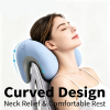 Office Chair Headrest for Napping, Computer Chair with Raised Headrest, Backrest, and Neck Pillow—The Perfect Solution for Napping at Your Desk While Sitting or Lying Back