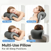 画板 5 Nap Pillow, Office Cushion, Workstation Pillow, Perfect for Napping at Your Desk, Office Chair Headrest, Neck Support, Pillow for Sleeping on Your Back