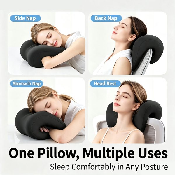 画板 5 Nap Pillow, Office Cushion, Workstation Pillow, Perfect for Napping at Your Desk, Office Chair Headrest, Multifunctional Neck Support, Pillow for Sleeping on Your Back