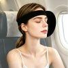 1 Wholesale Portable Airplane Window Side Headrest Pillow, Travel Sleep Head Support Cushion for Flight Train Trip