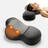Memory Foam Neck Massage Pillow | Heating & Vibration Cervical Support Pillow