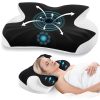 Wholesale Ergonomic Butterfly Memory Foam Pillow, Breathable Cervical Neck Support Pillow for Side & Back Sleepers