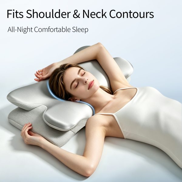 Ergonomic Beauty Pillow – No Facial Pressure for Side Sleepers