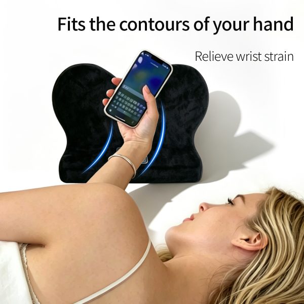 Wholesale Dual‑Angle Ergonomic Lazy Phone Stand Cushion, Multi‑Angle Bed Sofa Phone Holder Pillow