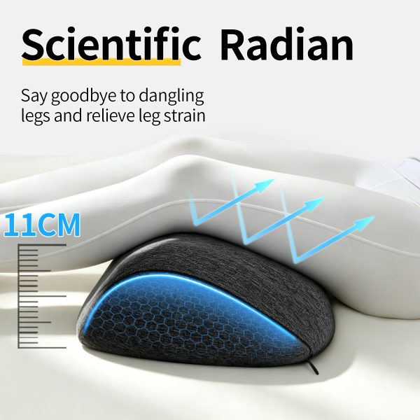 Wholesale Multifunctional Memory Foam Leg Pillow, Ergonomic Zoned Knee Support Cushion for Side Sleepers