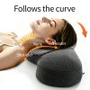 Memory Foam Neck Massage Pillow | Heating & Vibration Cervical Support Pillow