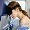3 Wholesale Portable Airplane Window Side Headrest Pillow, Travel Sleep Head Support Cushion for Flight Train Trip