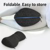 Wholesale Multifunctional Memory Foam Leg Pillow, Ergonomic Zoned Knee Support Cushion for Side Sleepers