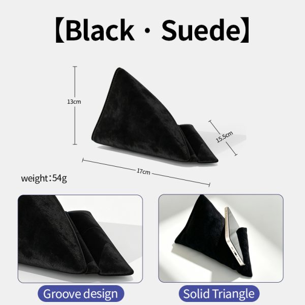 4 Wholesale Triangular Memory Foam Lazy Phone Tablet Holder, Multi‑Angle Cushion Pillow Stand for Bed Sofa Lap Watching