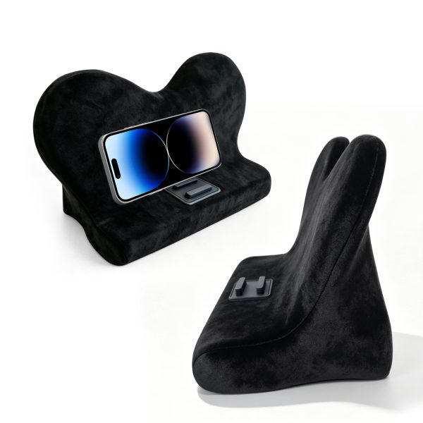 Wholesale Dual‑Angle Ergonomic Lazy Phone Stand Cushion, Multi‑Angle Bed Sofa Phone Holder Pillow