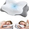 Wholesale Ergonomic Memory Foam Cervical Pillow, Hollow Center Design Neck Support Pillow for Pain‑Relief Sleeping, Custom Logo Available