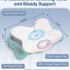 Wholesale Ergonomic Memory Foam Cervical Pillow, Hollow Center Design Neck Support Pillow for Pain‑Relief Sleeping, Custom Logo Available