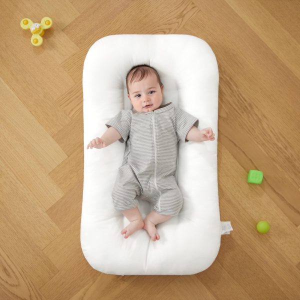 Wholesale Portable Baby Nest Lounger, Soft Breathable Newborn Infant Sleeper Nest Bed, Anti‑Roll Baby Sleep Nest for 0‑12 Months Co‑Sleeping