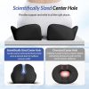 Wholesale U‑Shaped Coccyx Seat Cushion | Memory Foam Tailbone Pressure‑Relief Pad