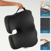 Wholesale U‑Shaped Memory Foam Seat Cushion, Ergonomic Coccyx Orthopedic Cushion for Office Chair, Car Seat, Tailbone & Sciatica Pain Relief