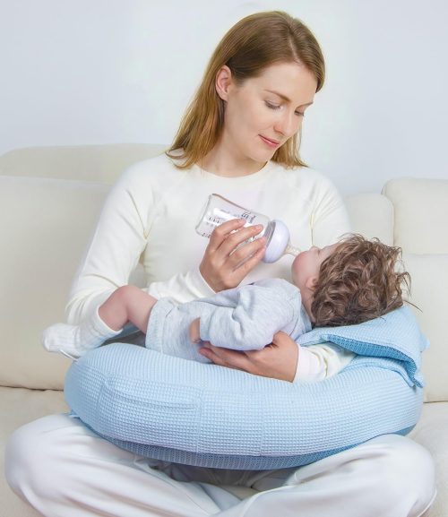 Nursing Pillow for Breastfeeding, U‑Shape Breathable Mesh Feeding Support Pillow, Maternity Baby Support Cushion, Wholesale Bulk Supply