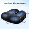 71d4tK9Pw7L._AC_SL1500_ High‑Density Memory Foam Coccyx Cushion, Ergonomic U‑Shaped Seat Pad for Tailbone Pressure Relief, Bulk Wholesale Supply