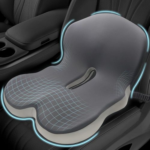 Wholesale Upgraded Ergonomic U‑Shaped Memory Foam Seat Cushion, Coccyx Tailbone Pressure Relief Chair Pad for Office, Home & Car Driving, Custom Logo Available