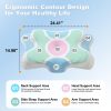 Wholesale Ice Silk Cooling Cervical Pillow, Hollow‑Designed Memory Foam Neck Support Pillow for Summer Sleeping