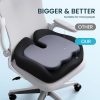 71vzht8VZsL._AC_SL1500_ Wholesale Coccyx Memory Foam Seat Cushion, U‑Shaped Ergonomic Pressure Relief Pad for Office Chair