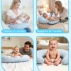 Version 1.0.0 Nursing Pillow for Breastfeeding, U‑Shape Breathable Mesh Feeding Support Pillow, Maternity Baby Support Cushion, Wholesale Bulk Supply