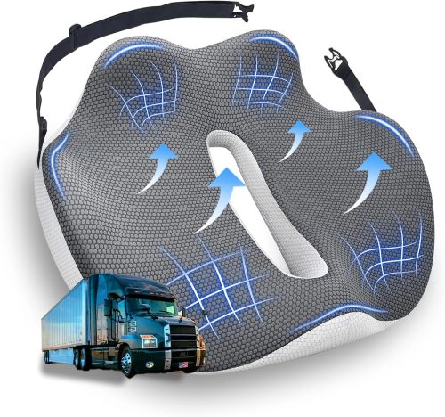 Wholesale Truck Driver Memory Foam Seat Cushion | Breathable Coccyx Driving Support Pad