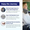 Travel Neck Pillow Manufacturer, Soft Memory Foam U Pillow, Portable Cervical Support Cushion for Airplane & Road Trip