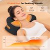 Version 1.0.0 Ergonomic Heated & Massage Neck Stretcher Traction Pillow, Memory Foam Cervical Pillow for Neck Tension Relief, Bulk Supply
